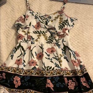 Floral romper